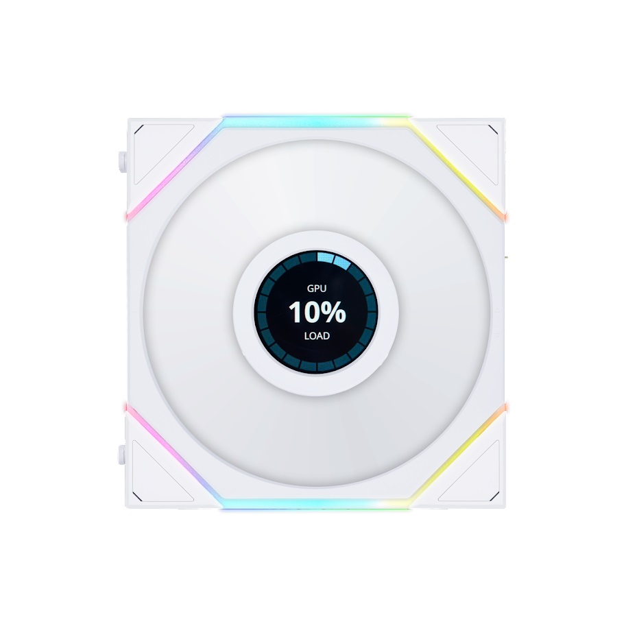 Комплект вентиляторов для корпуса Lian Li UNI FAN TL LCD 120 ARGB White (G99.12TLLCD3W.R0)