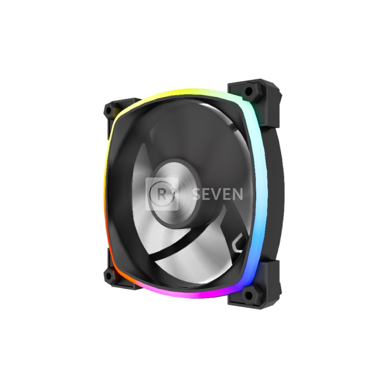 Вентилятор для корпуса Powercase (M55-12 ARGB) Black