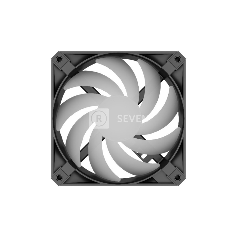 Вентилятор для корпуса Powercase (M56-12 ARGB) Black