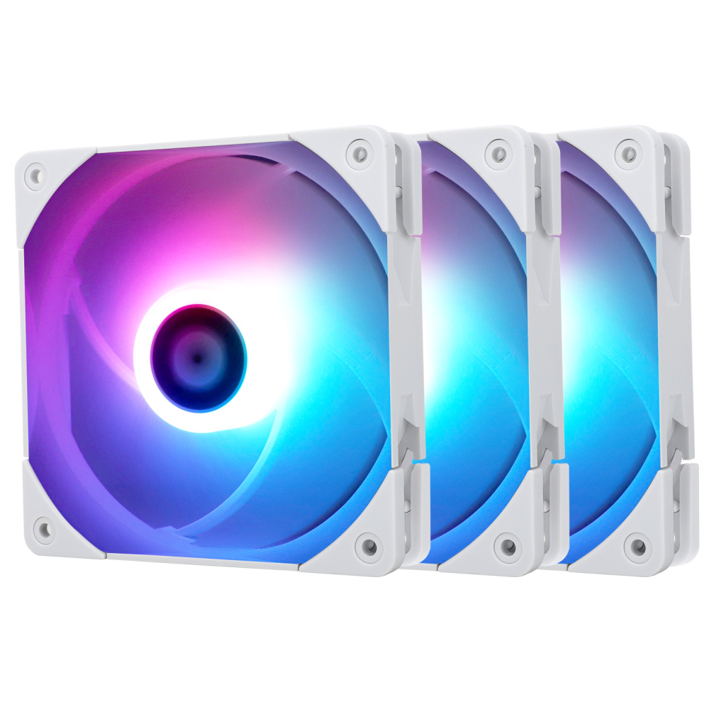 Комплект вентиляторов для корпуса Thermalright TL-C12CW-S ARGB White (TRTLC12CWS.3P)