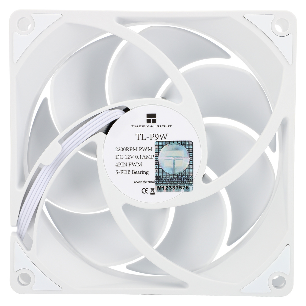 Вентилятор для корпуса Thermalright TL-P9W White (TRTLP9W)