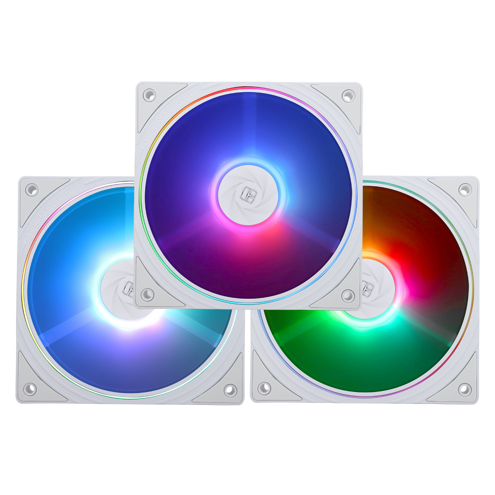 Комплект вентиляторов для корпуса Thermalright TL-S12-W ARGB White (TRTLS12W.3P)