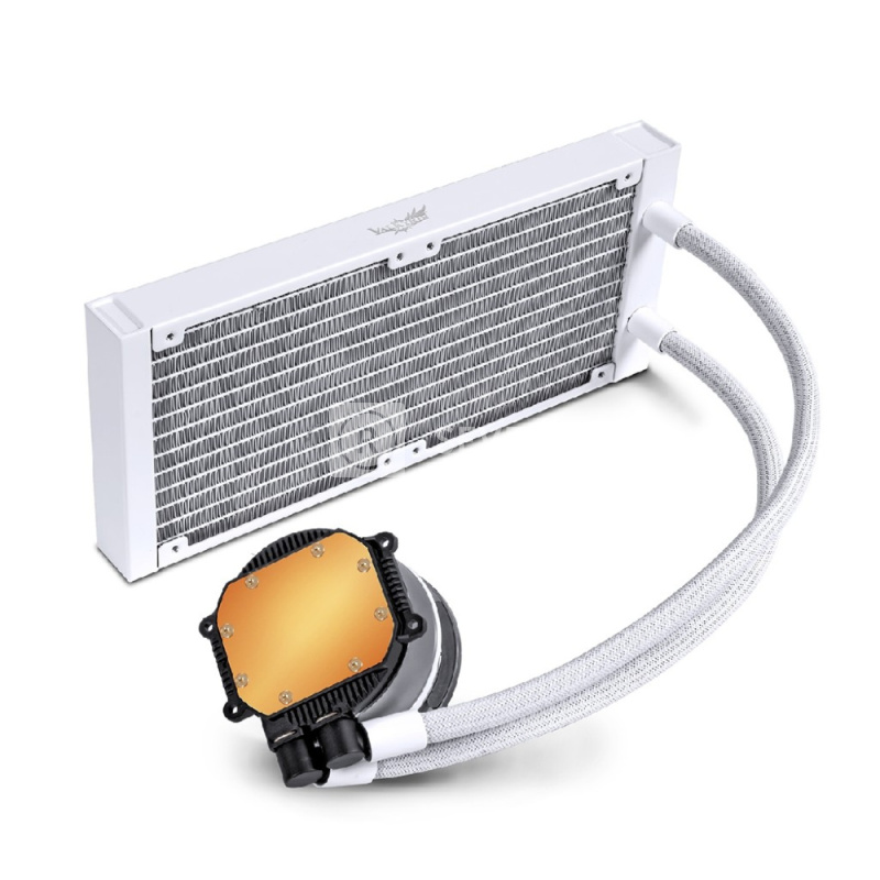 Система жидкостного охлаждения для процессора Valkyrie Dragonfang 240 ARGB White (HW GL240W)