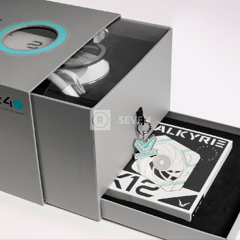 Система жидкостного охлаждения для процессора Valkyrie Dragonfang 240 ARGB White (HW GL240W)