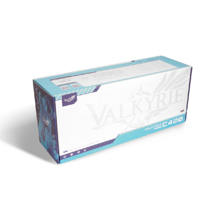 Система жидкостного охлаждения для процессора Valkyrie Jarn 420 ARGB White (C420W-RGB)