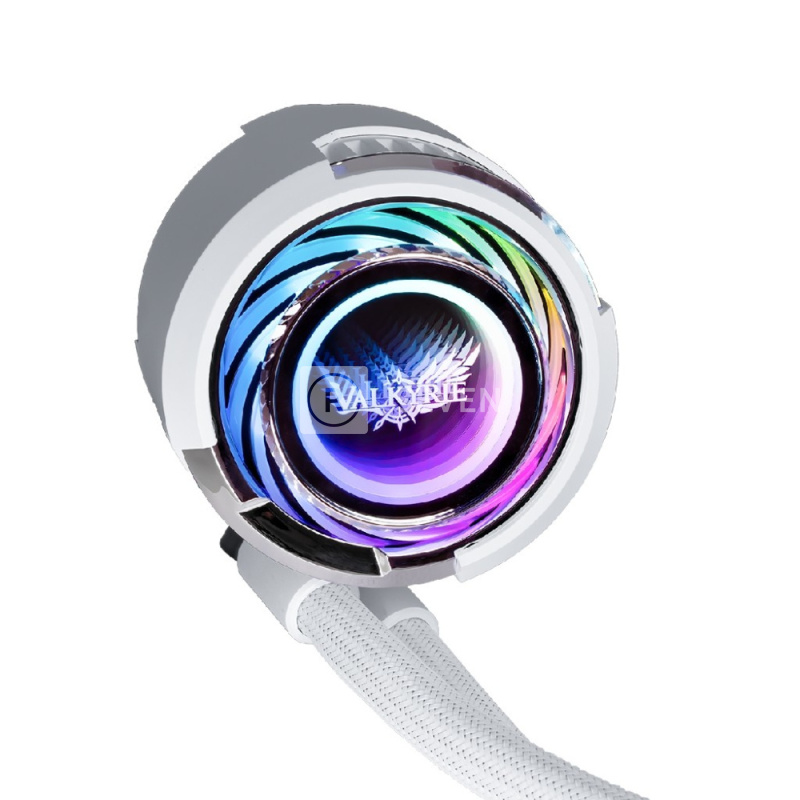 Система жидкостного охлаждения для процессора Valkyrie Jarn 420 ARGB White (C420W-RGB)
