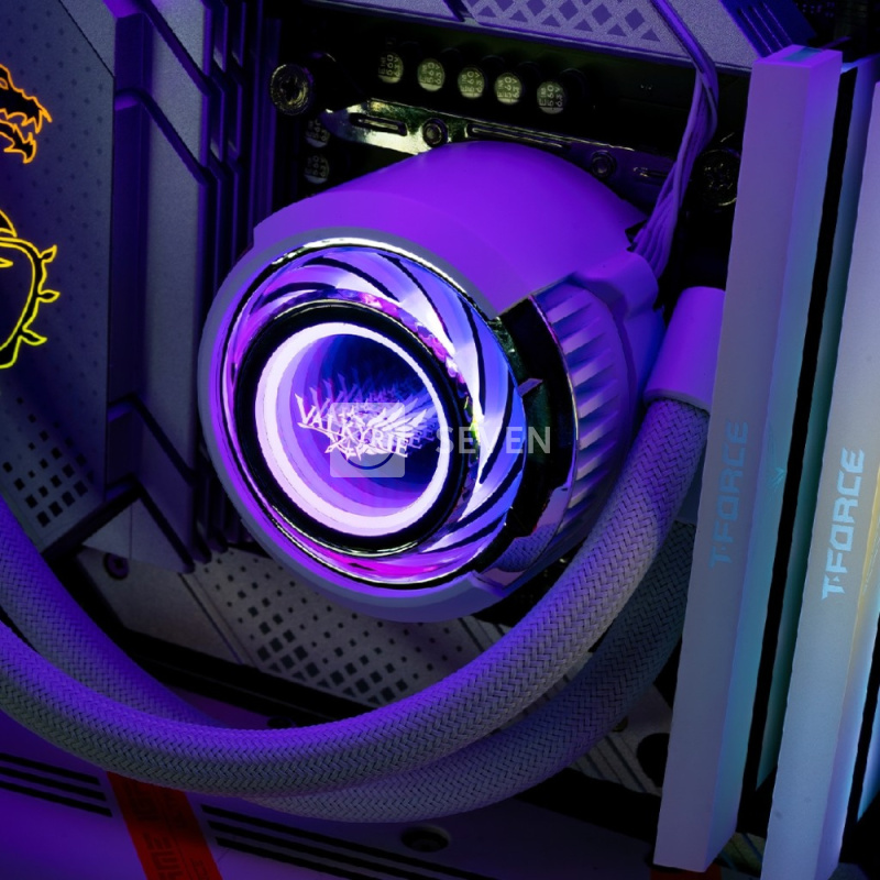 Система жидкостного охлаждения для процессора Valkyrie Jarn 420 ARGB White (C420W-RGB)