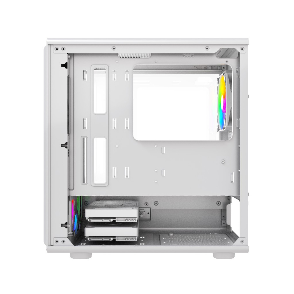 Компьютерный корпус Powercase Mistral Micro C4W ARGB White (CMMCW-A4)
