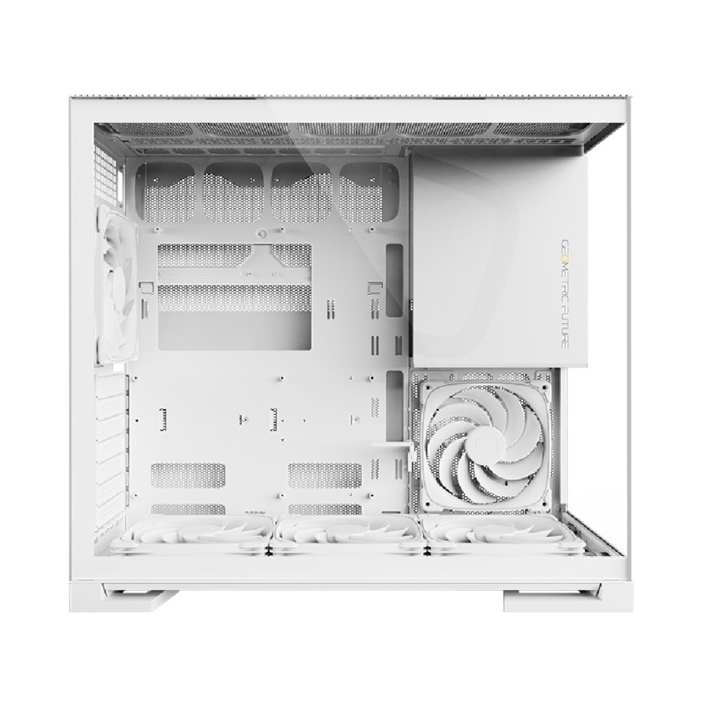 Компьютерный корпус Geometric Future Model 5 ARGB White with fans (1AM5WKWT01100)