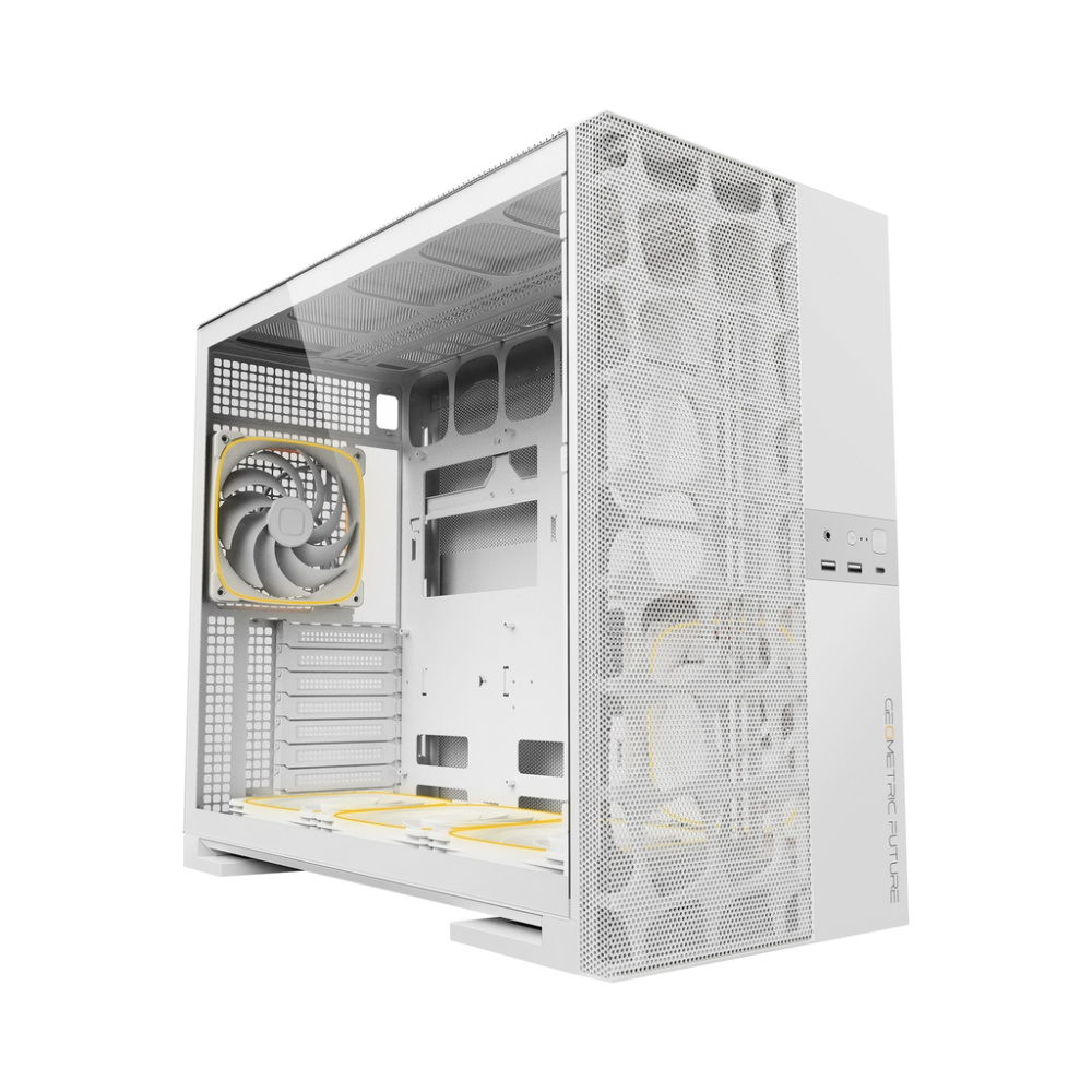 Компьютерный корпус Geometric Future Model 5 ARGB Vent White with fans (1AM5VTWT01100)
