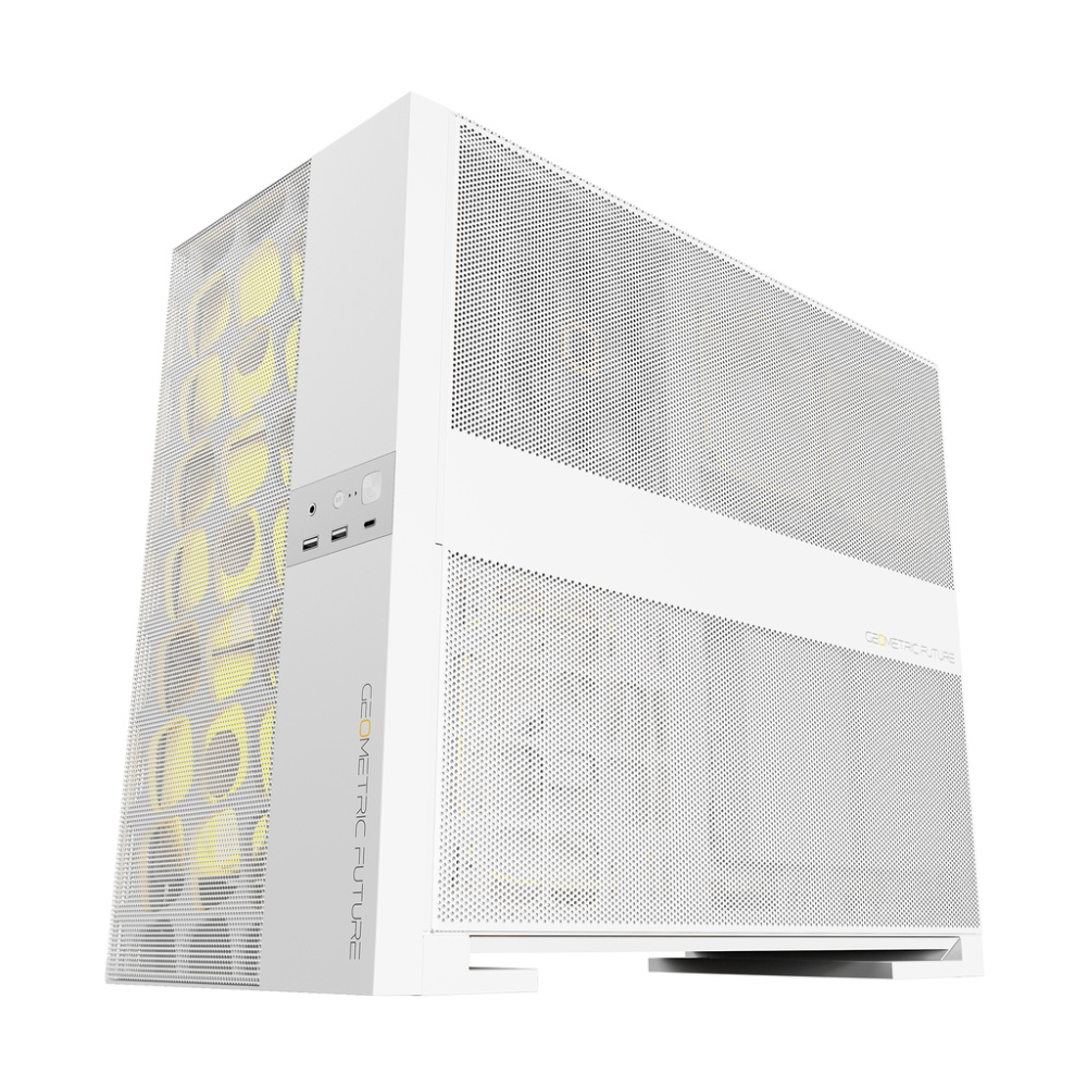 Компьютерный корпус Geometric Future Model 5 ARGB Vent White with fans (1AM5VTWT01100)
