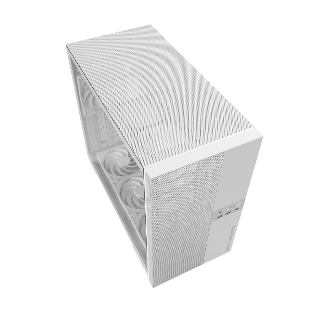 Компьютерный корпус Geometric Future Model 5 ARGB Vent White with fans (1AM5VTWT01100)