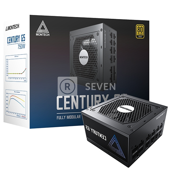 Блок питания Montech 750W CENTURY G5 Black (CENTURYG5750)