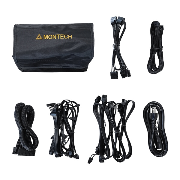 Блок питания Montech 1200W TITAN GOLD Black (TIS0126)