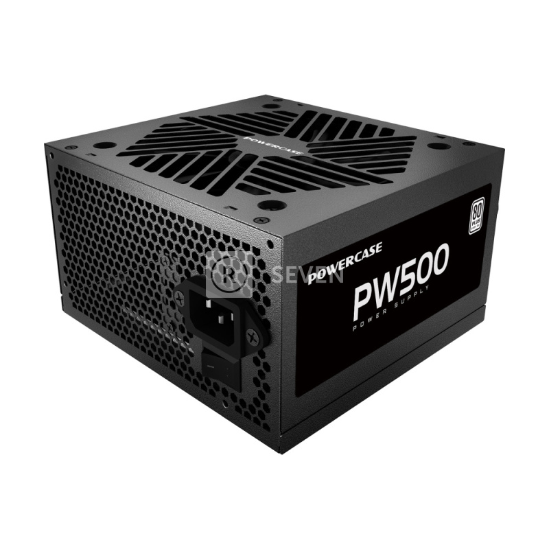 Блок питания Powercase 500W PW500 Black (PS-500W-DC)