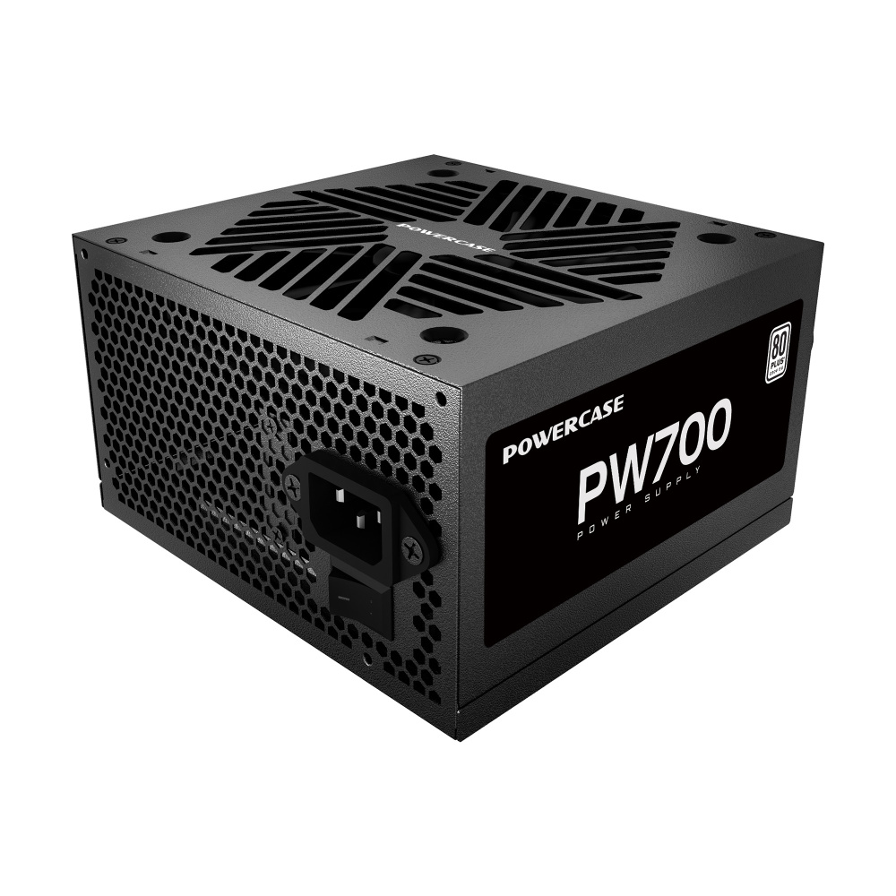 Блок питания Powercase 700W PW700 Black (PS-700W-DC)