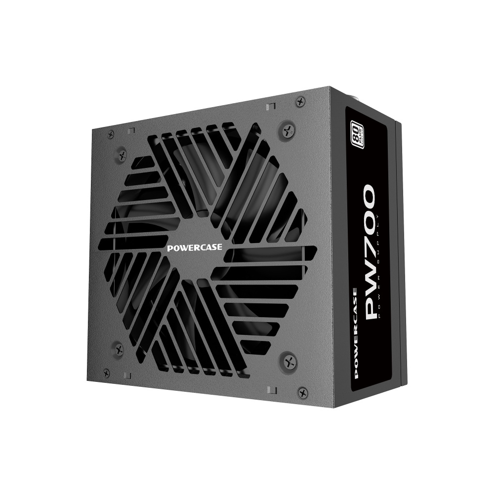 Блок питания Powercase 700W PW700 Black (PS-700W-DC)