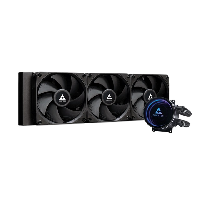 Система жидкостного охлаждения для процессора Chieftec ICEBERG 360 ARGB Pump Dark (CLC-360-BLK)