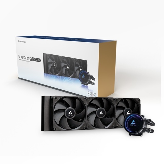 Система жидкостного охлаждения для процессора Chieftec ICEBERG 360 ARGB Pump Dark (CLC-360-BLK)