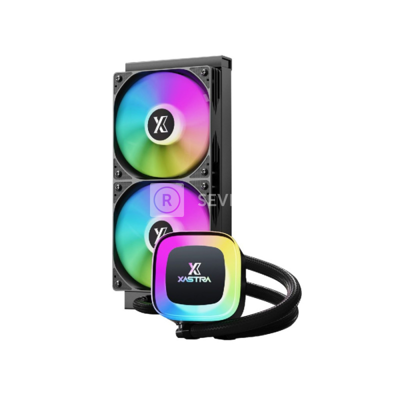 Система жидкостного охлаждения для процессора XASTRA LP240 ARGB BK Black (LP240-BKAFXX-GL)