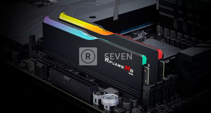 Оперативная память 32 Gb 6000 MHz G.Skill RIPJAWS M5 RGB Black (F5-6000J3238F16GX2-RM5RK)