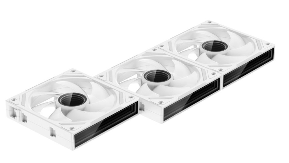 Комплект вентиляторов для корпуса XASTRA FS120W ARGB White (FS120-3WA-SXX-GL)