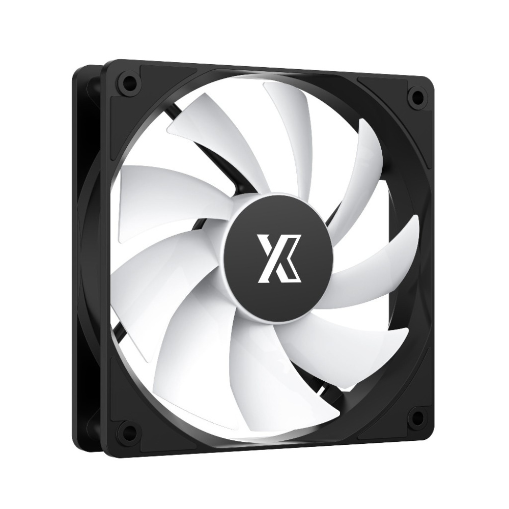 Вентилятор для корпуса XASTRA FC120B FRGB Black (FC120-1BF-SBP-GL)