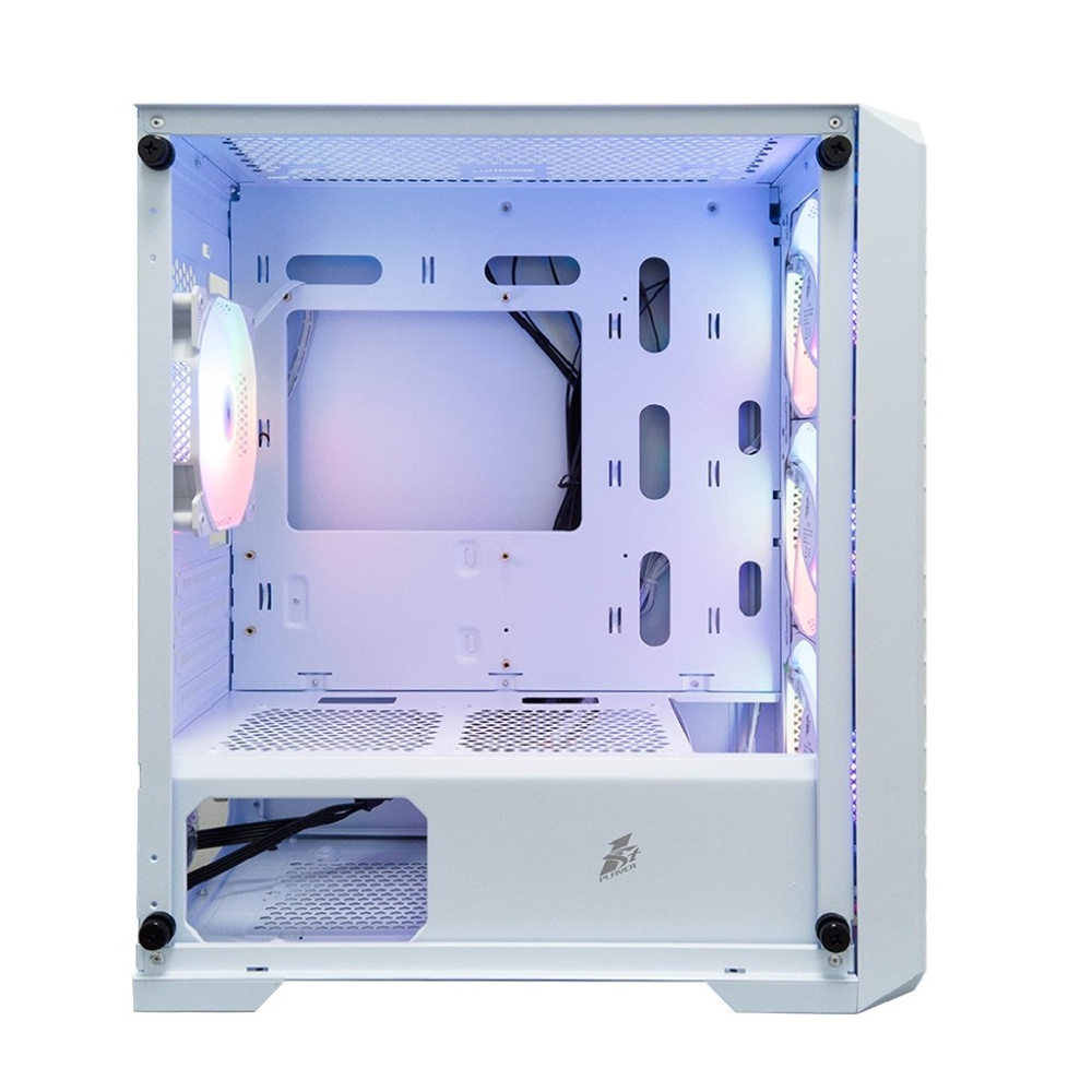 Компьютерный корпус 1STPLAYER TRILOBITE T5 ARGB White (T5-WH-4F7-W)