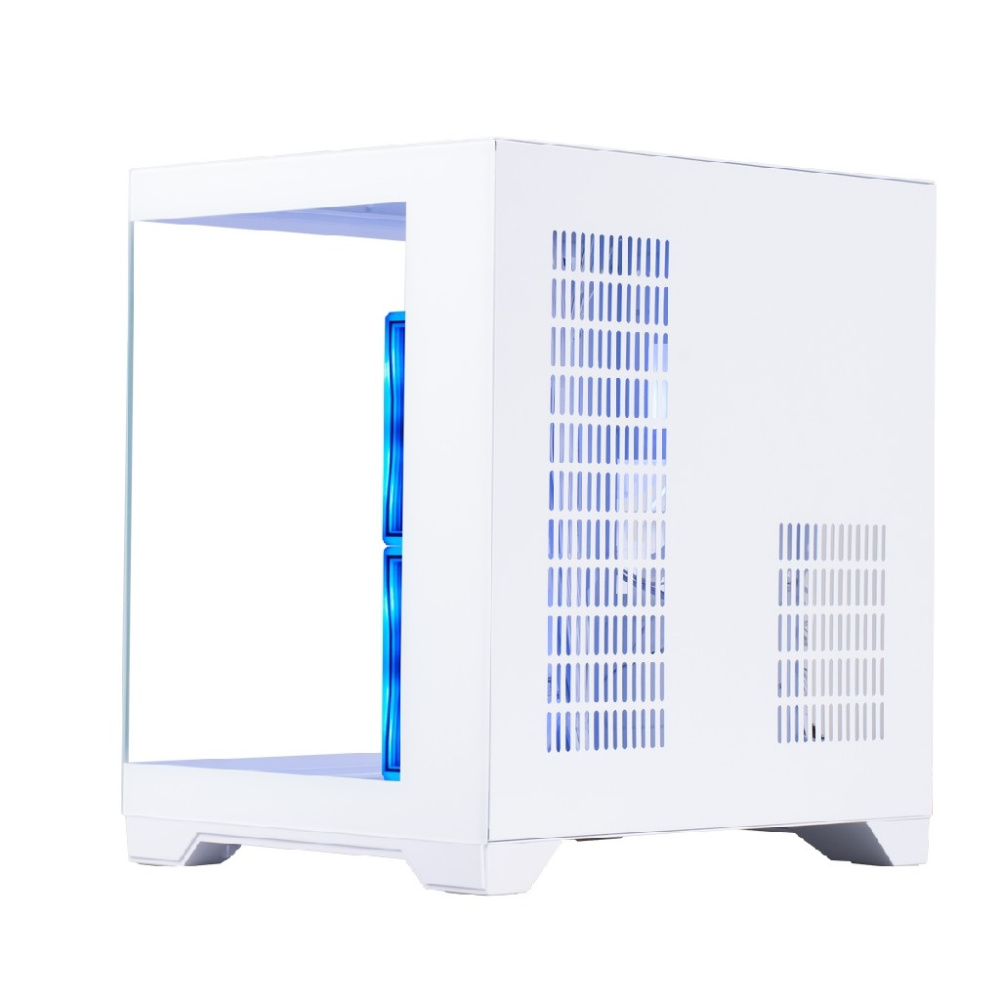 Компьютерный корпус 1STPLAYER MEGAVIEW MV5-TP ARGB White (MV5-TP-WH-2FC7R-W-1FC7-W)