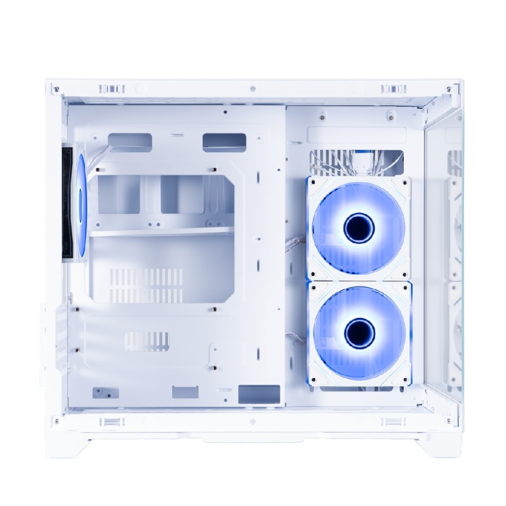 Компьютерный корпус 1STPLAYER MEGAVIEW MV6-TP ARGB White (MV6-TP-WH-2FC7R-W-1FC7-W)
