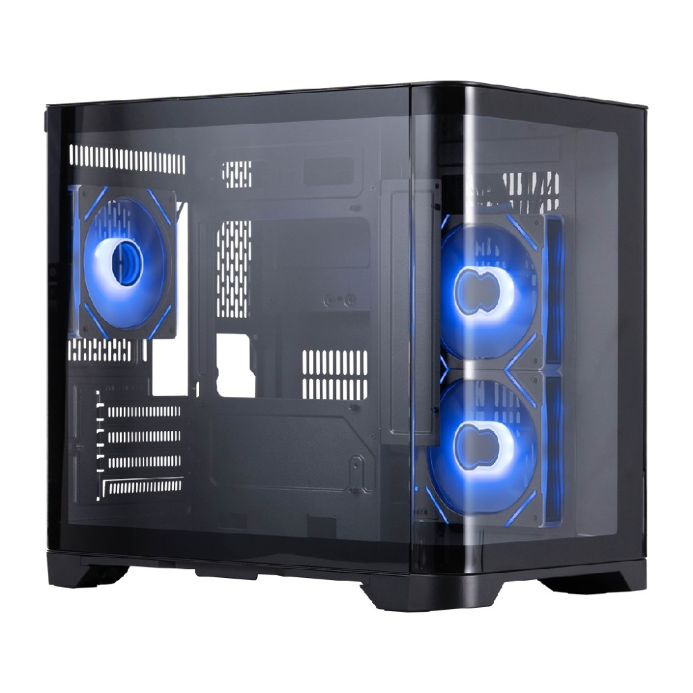 Компьютерный корпус 1STPLAYER UVIEW UV5 ARGB Black (UV5-BK-2FC7R-1FC7)