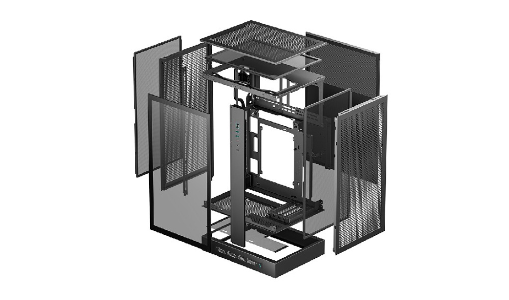 Компьютерный корпус Deepcool CH270 DIGITAL Black