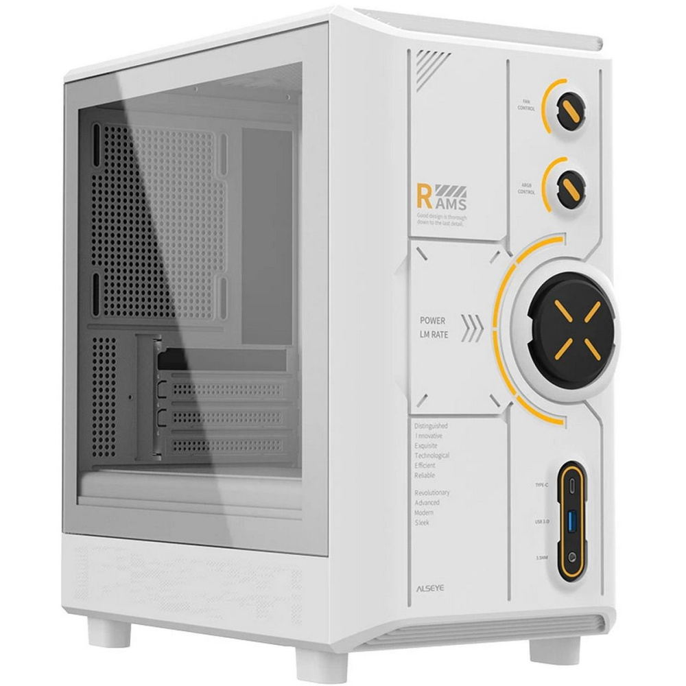 Компьютерный корпус ALSEYE RAMS 2.0 240-W White (AS.07.0214)
