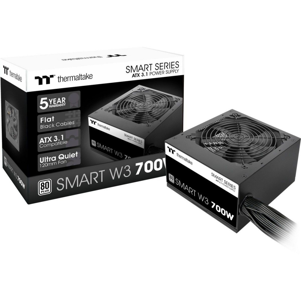 Блок питания Thermaltake 700W SMART W3 700 (PS-SPW-0700NNFAWE-1)