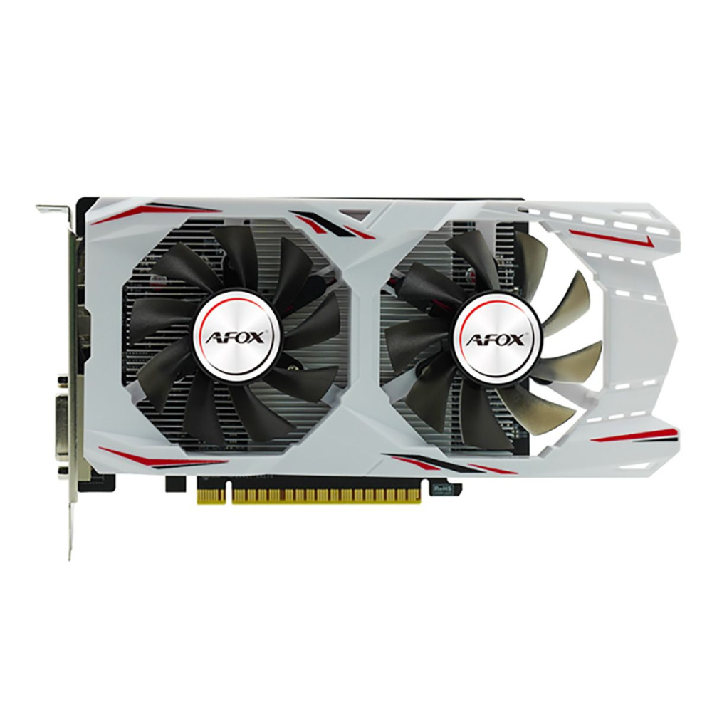 Видеокарта AFox (AF1050TI-4096D5H7-V8) GeForce GTX 1050 Ti 4GB White