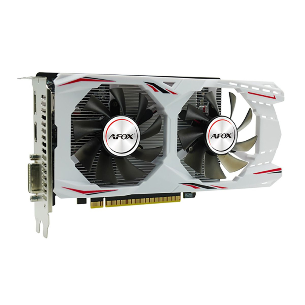 Видеокарта AFox (AF1050TI-4096D5H7-V8) GeForce GTX 1050 Ti 4GB White