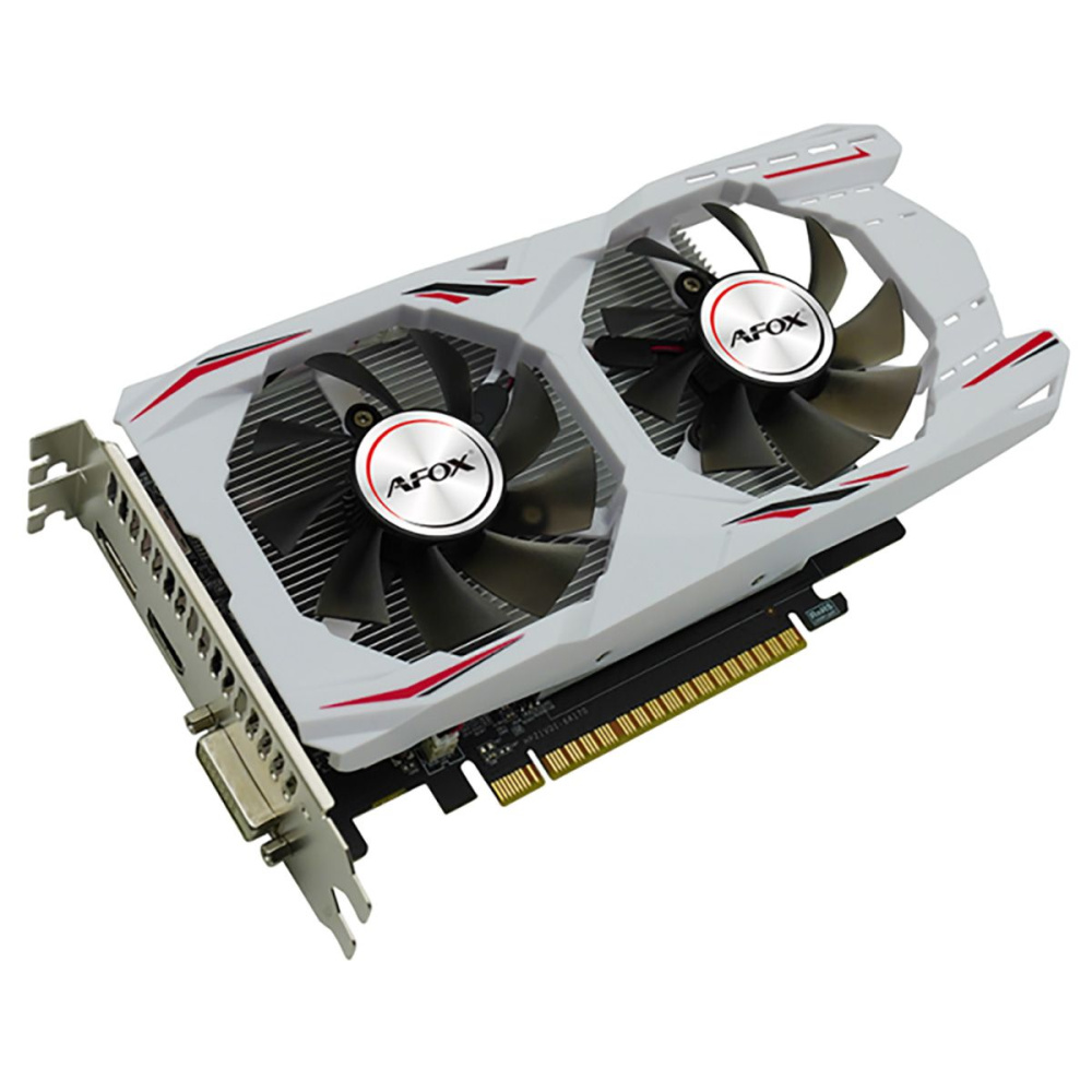 Видеокарта AFox (AF1050TI-4096D5H7-V8) GeForce GTX 1050 Ti 4GB White