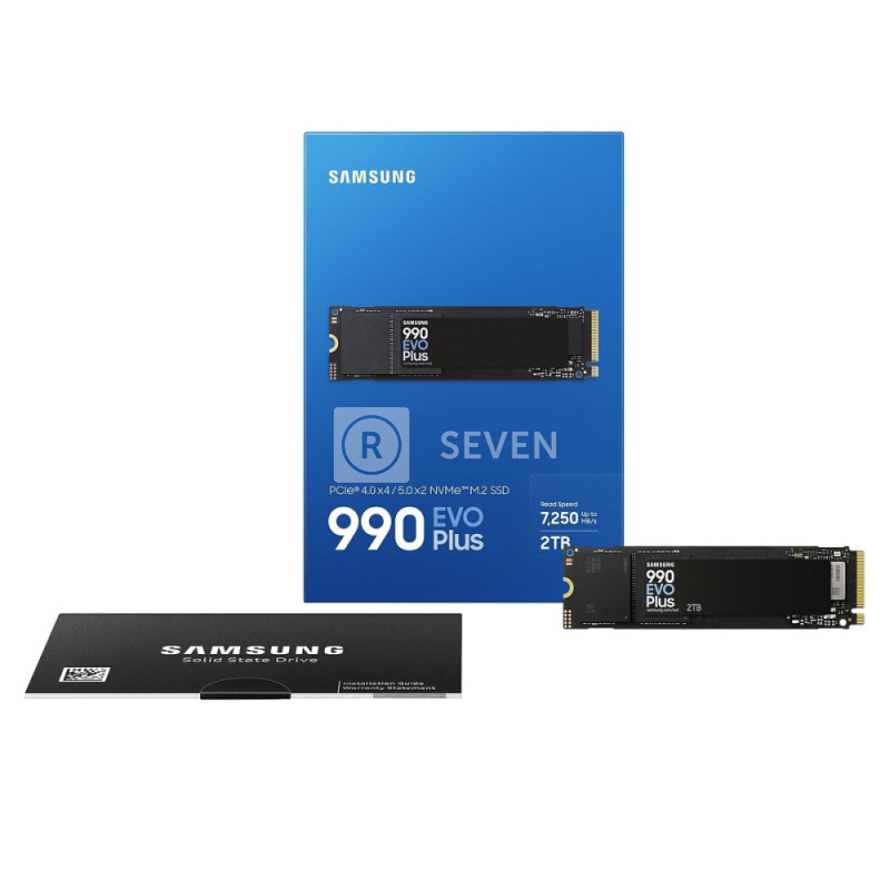 Твердотельный накопитель Samsung 2000 Gb 990 EVO PLUS (MZ-V9S2T0BW)