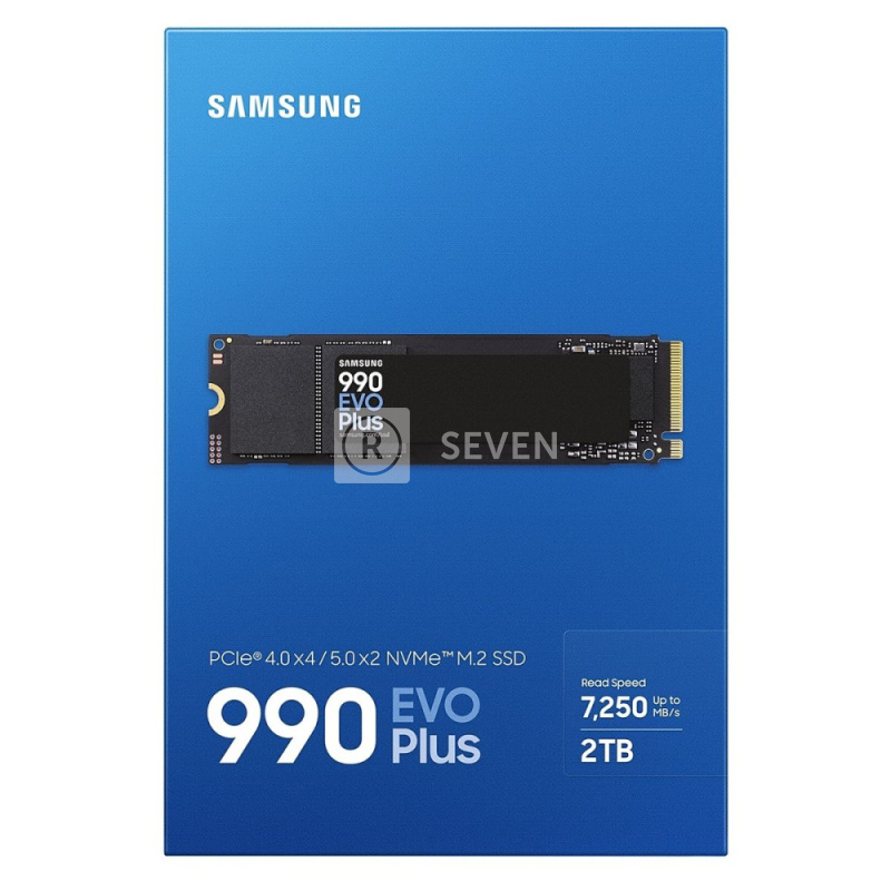 Твердотельный накопитель Samsung 2000 Gb 990 EVO PLUS (MZ-V9S2T0BW)