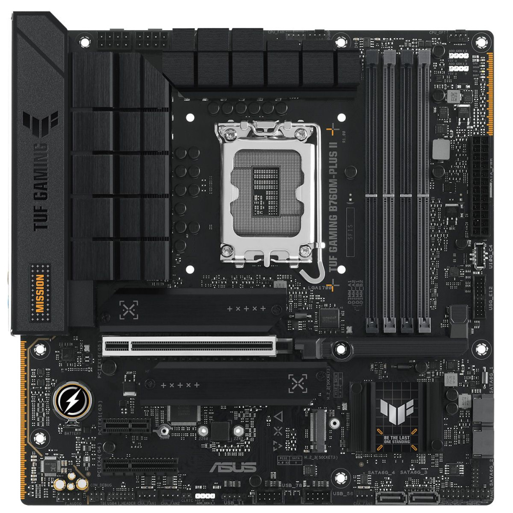 Материнская плата ASUS TUF GAMING B760M-PLUS II (90MB1HD0-M0EAY0)