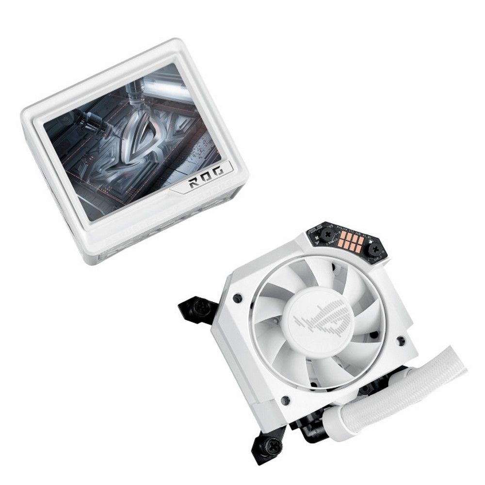 Система жидкостного охлаждения для процессора ASUS ROG RYUJIN III 360 EXTREME ARGB White (90RC0132-M0EAY0)