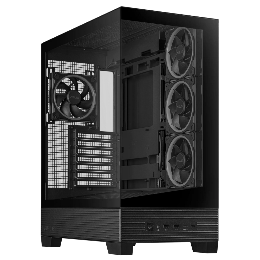 Компьютерный корпус ASUS A31 PLUS TG ARGB Black (90DC00R0-B19000)