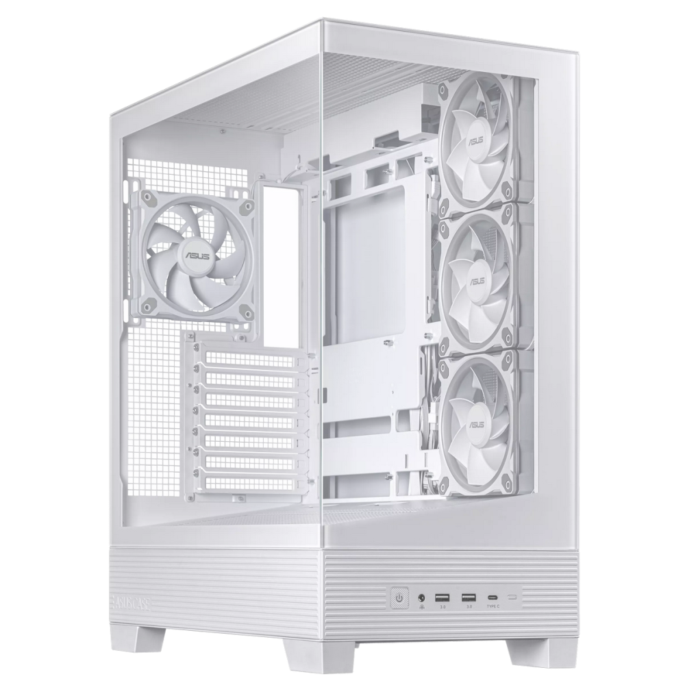 Компьютерный корпус ASUS A31 PLUS TG ARGB White (90DC00R3-B19000)