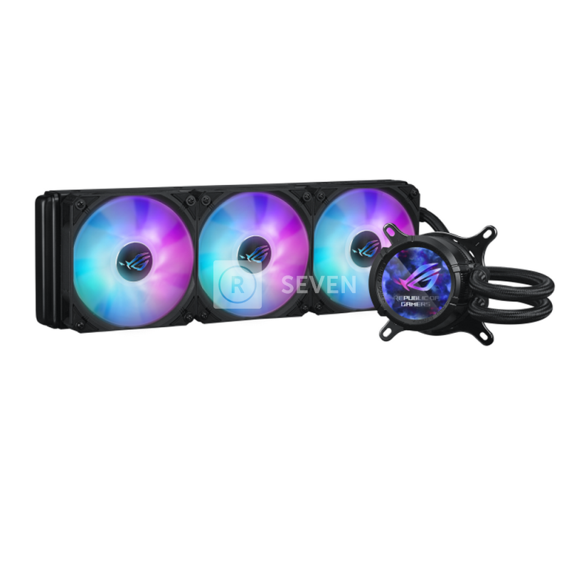 Система жидкостного охлаждения для процессора ASUS ROG STRIX LC III 360 ARGB LCD (90RC00W1-M0UAY0)