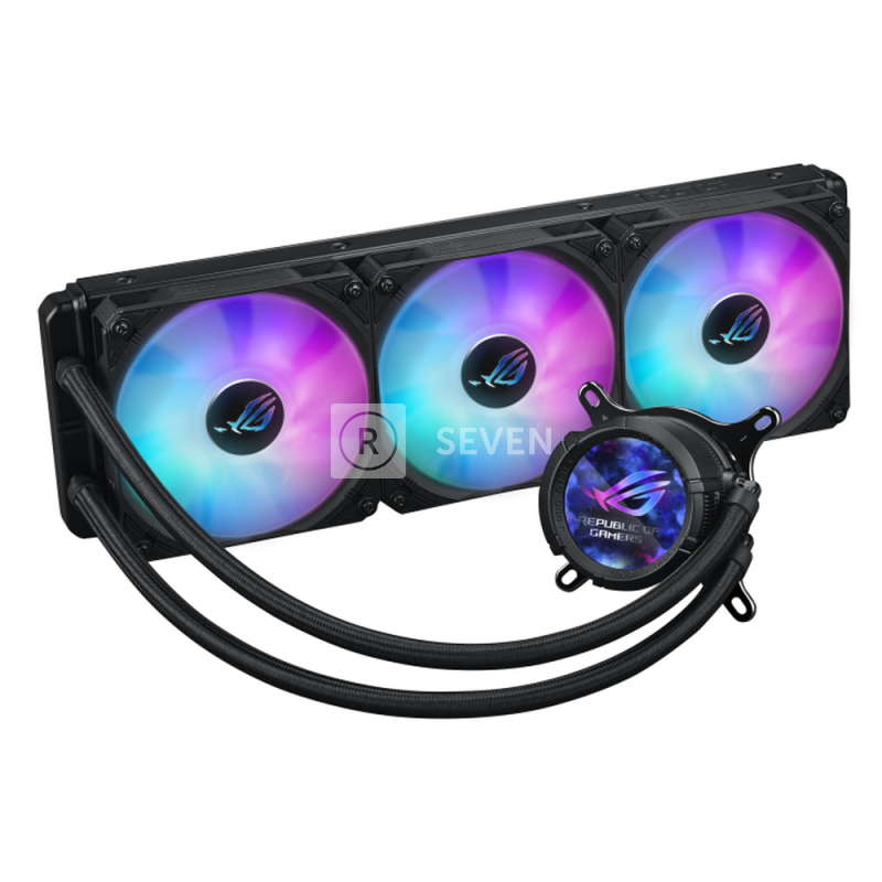 Система жидкостного охлаждения для процессора ASUS ROG STRIX LC III 360 ARGB LCD (90RC00W1-M0UAY0)