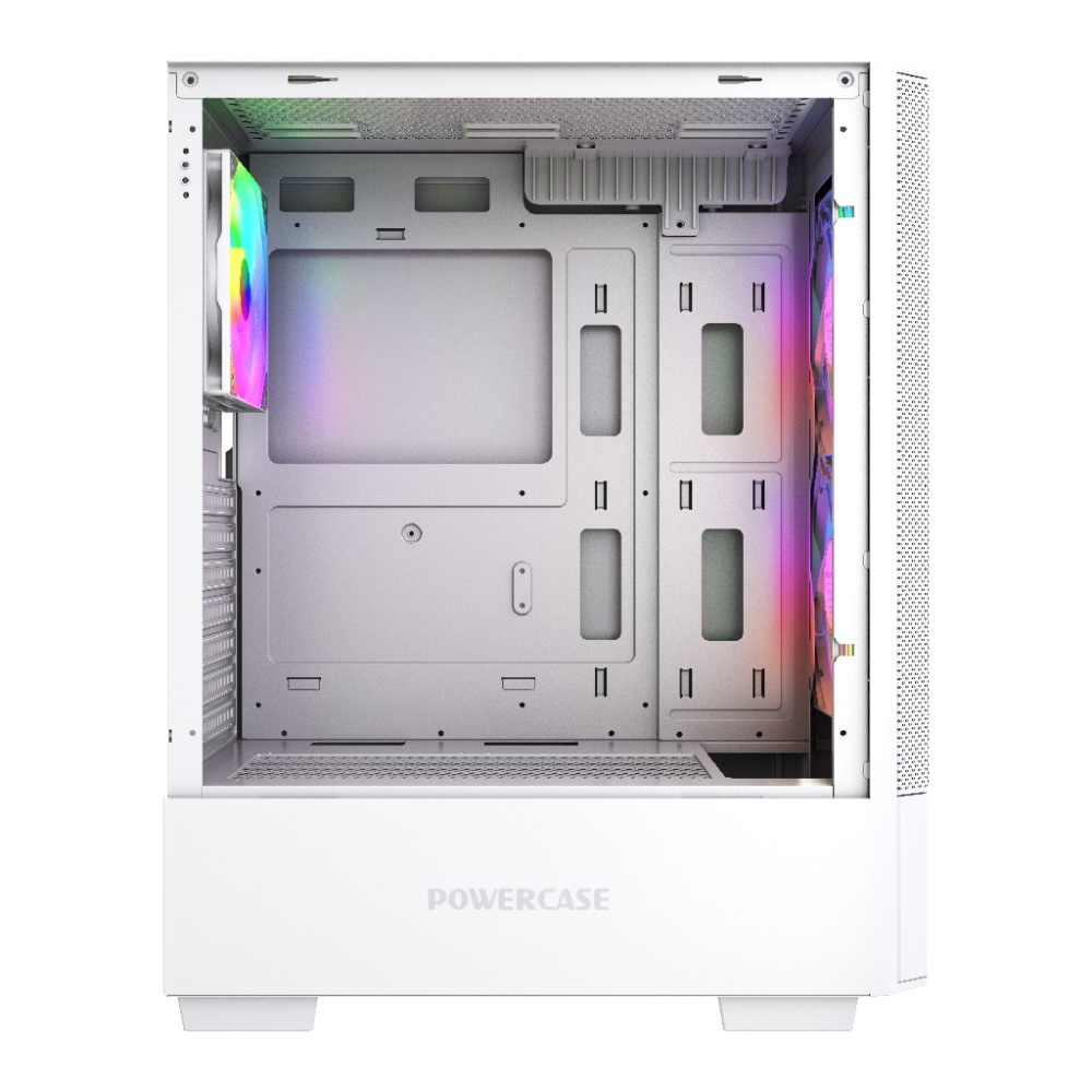 Компьютерный корпус Powercase Mistral AY3W ARGB TG White (CMAYW-A3)