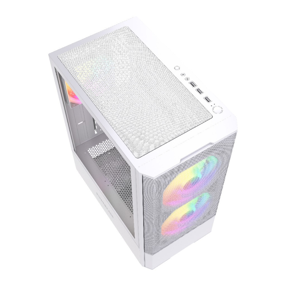Компьютерный корпус Powercase Mistral AY3W ARGB TG White (CMAYW-A3)