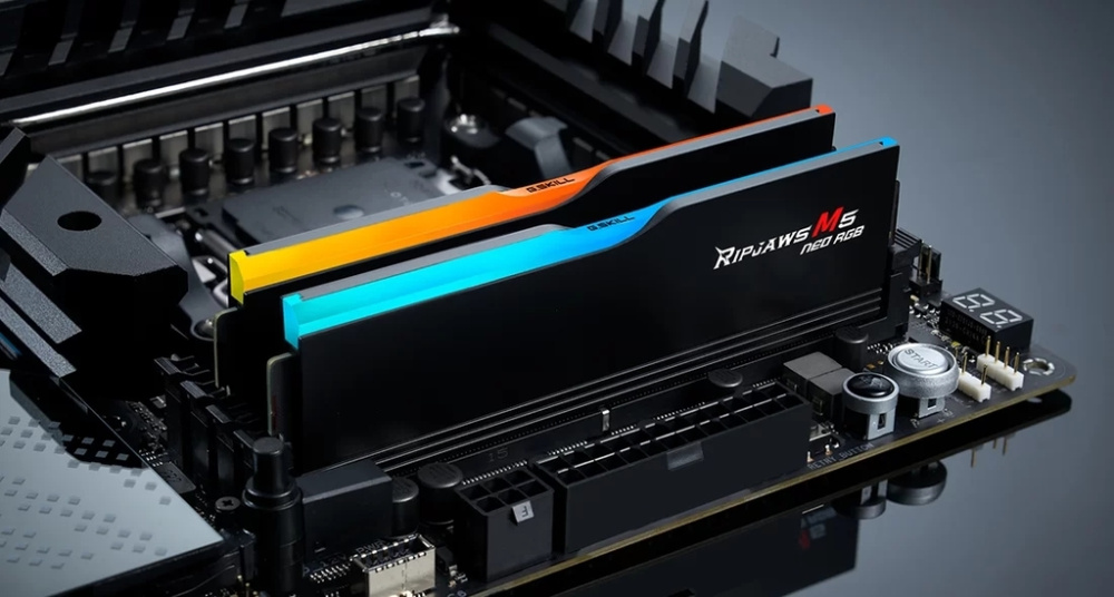 Оперативная память 32 Gb 6000 MHz G.Skill RIPJAWS M5 NEO RGB Black (F5-6000J3636F16GX2-RM5NRK)