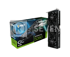 Видеокарта Palit (NE75060T19P1-GB2063S) GeForce RTX 5060 8GB INFINITY 3 OC