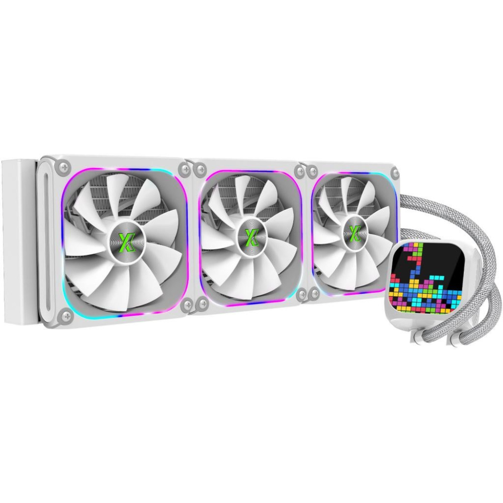Система жидкостного охлаждения для процессора XASTRA LZ360 ARGB WH White (LZ360-WHAFAX-GL)